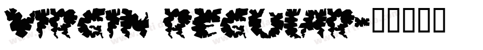 Virgin Regular字体转换